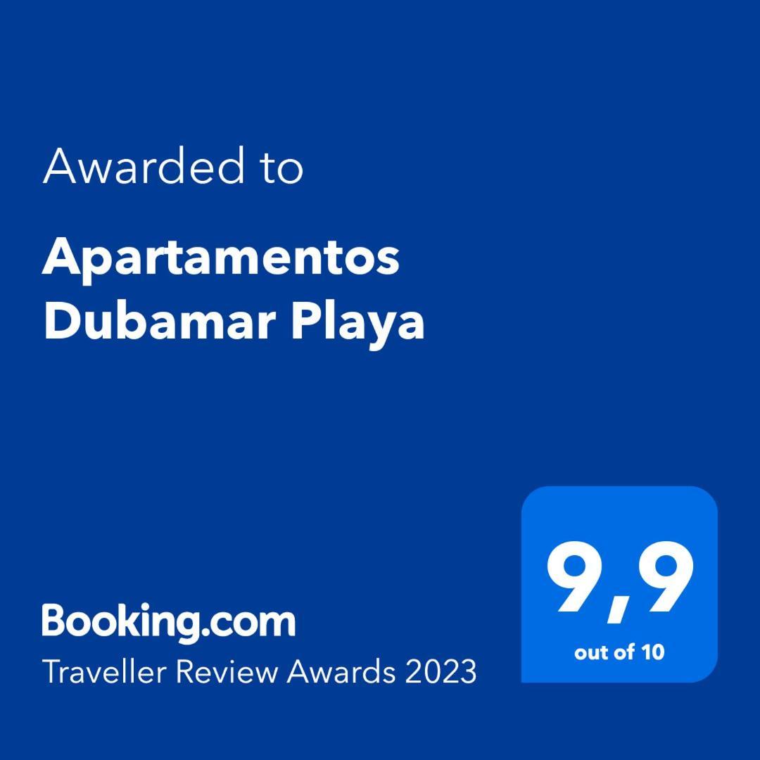 Apartamentos Dubamar Playa 아구아둘세 외부 사진